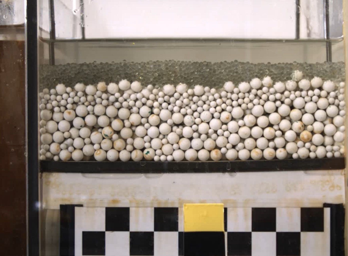 Glass-ceramic separation: mixture at the end Glass-ceramic separation: mixture at the end